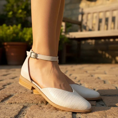 CHATITAS GUILLERMINA NINITA CHANTILLY NACARADO CROCO  Y CHANTILLY LISO CORTE CORAZÓN PULSERA PUNTA FINA