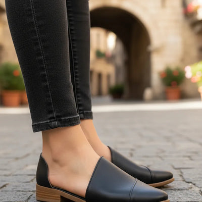 CHATITAS  PUNTA FINA ANDY NEGRO Escotado