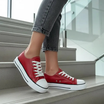 ZAPATILLAS STAR ROJO ACORDONADAS