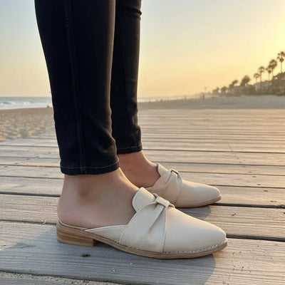 ZUECOS SABRINA NUDE MOÑO Tipo SLIPPERS