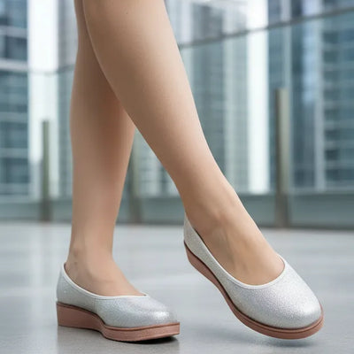 AGNES - ZAPATOS TACO CHINO en CHAMPAGNE DALLAS