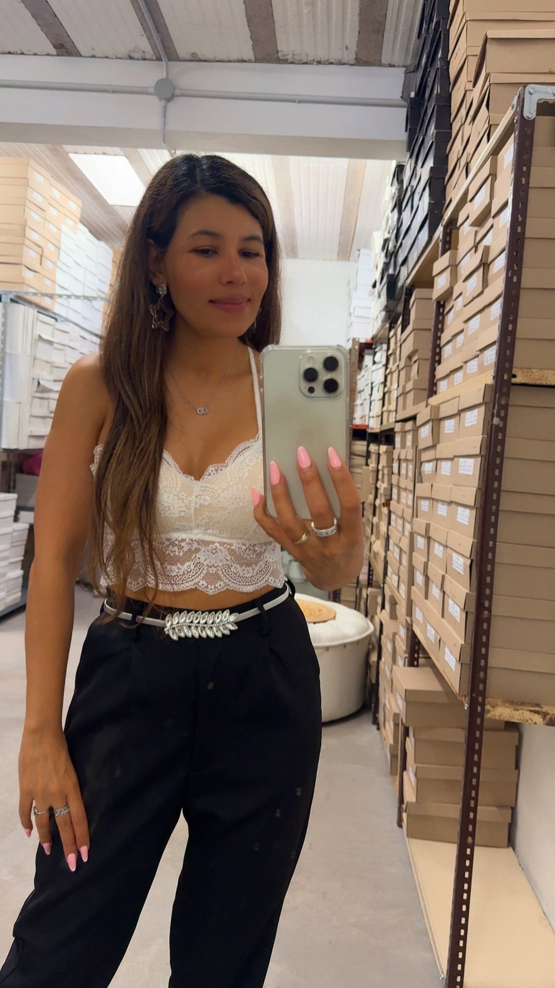 CINTURÓN de MUJER ELASTIZADO en METAL HOJAS STRASS) Pasionaria