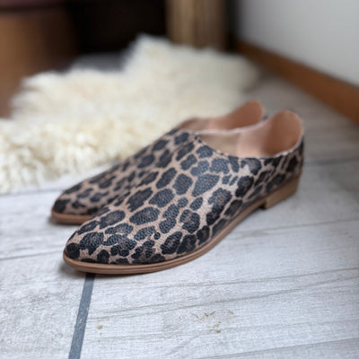 CHATITAS GILLY LEOPARDO CHITA SUELA PUNTA FINA