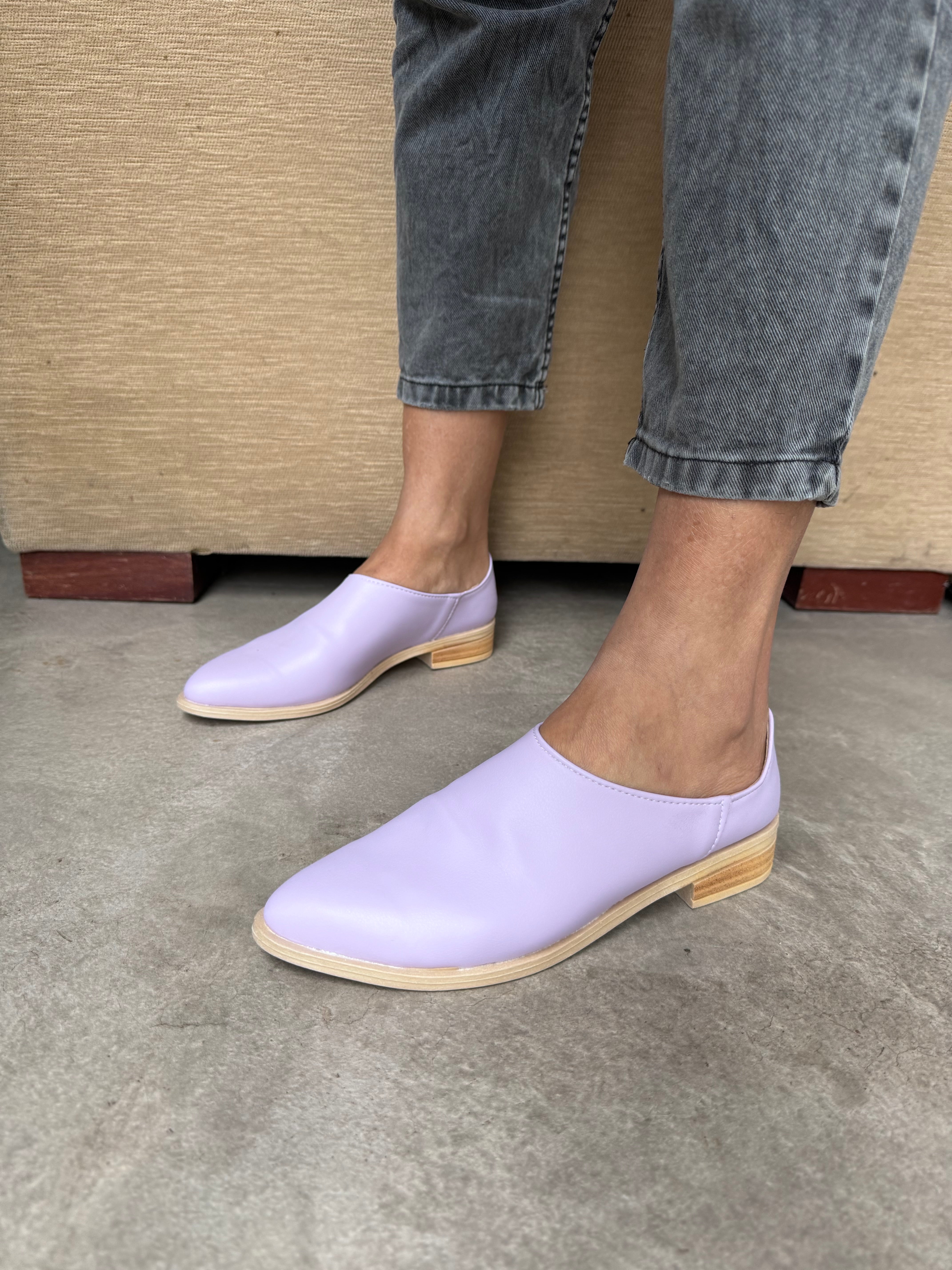Zapatos Morados Outfit Zapatos Lila Invitada Boda Vestido Color