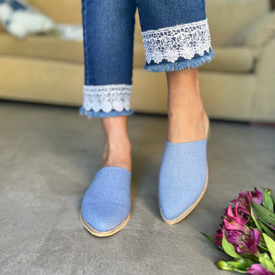 ZUECOS EVI JEANS Tipo SLIPPERS
