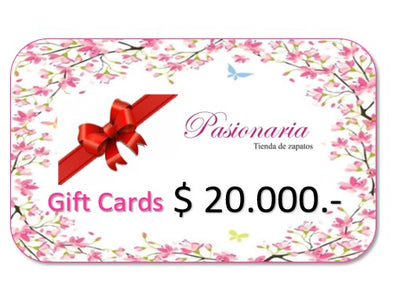 Gift Card - $ 20.000 - Solo para uso en Tienda Online