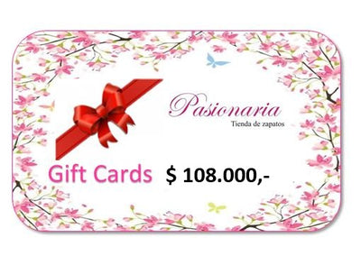 Gift Card - $108.000 - Solo para uso en Tienda Online