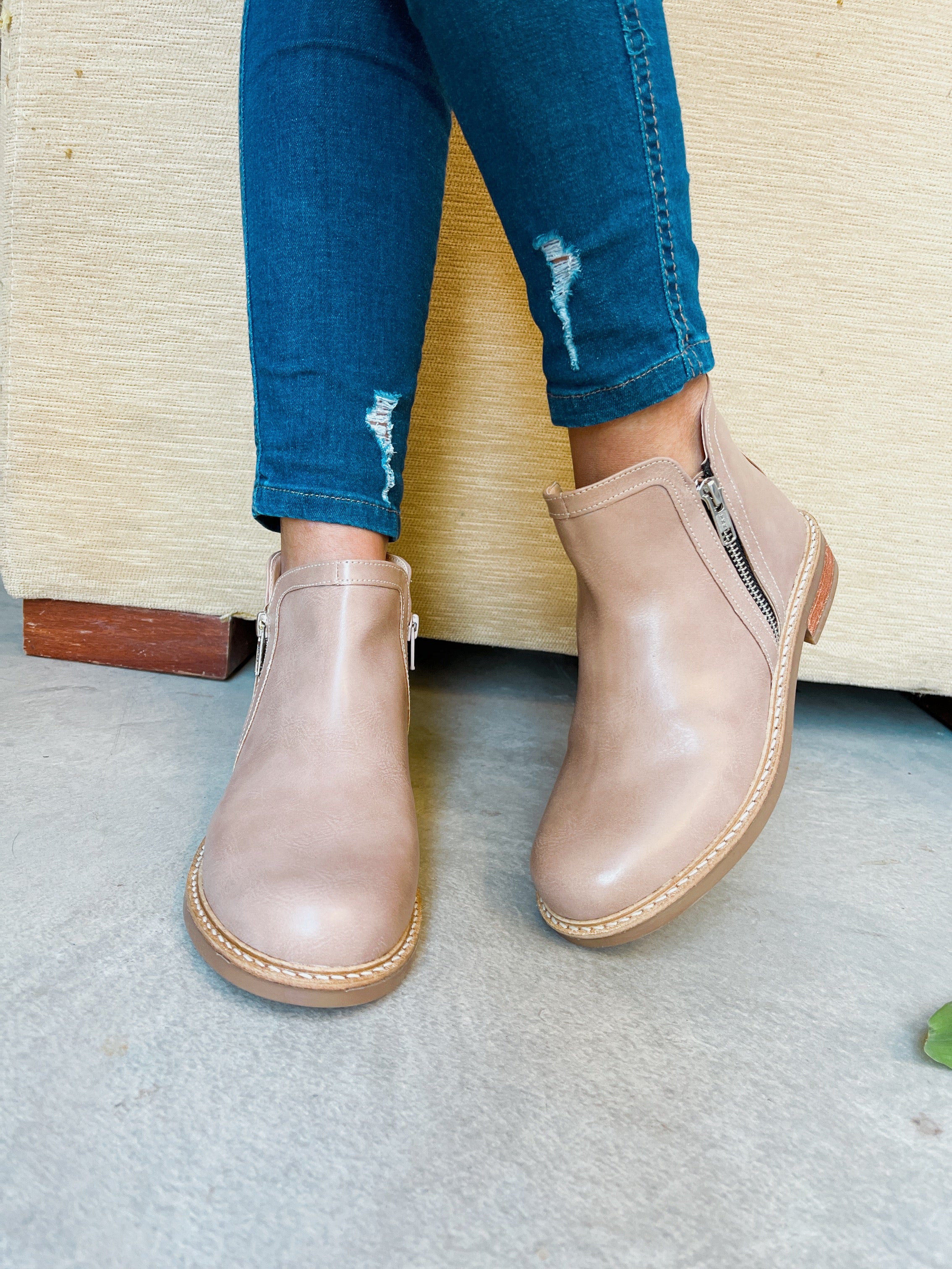 BOTINETAS LUPITA con Cierres LATERALES Pasionaria