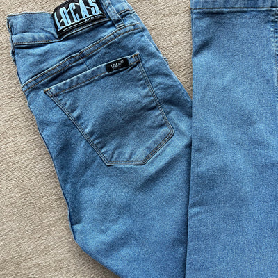 JEANS ELASTIZADO TIRO ALTO (Las LOCAS)