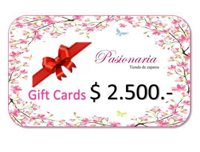 Gift Card - $2.500 - Solo para uso en Tienda Online