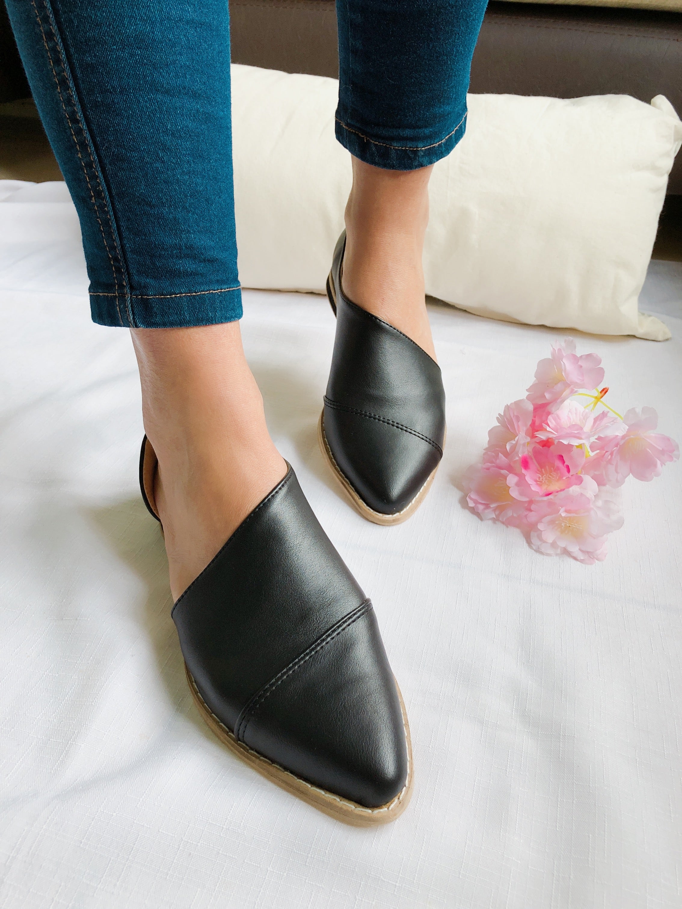 Sandalias Chatitas Mujer Chatitas De Goma Sandalias Chatitas Negro