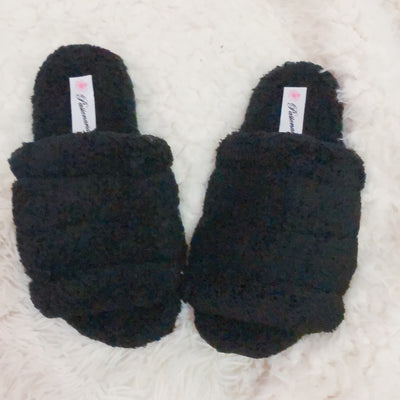 PANTUFLAS AIME FAJA ANCHA TIPO PELUCHE