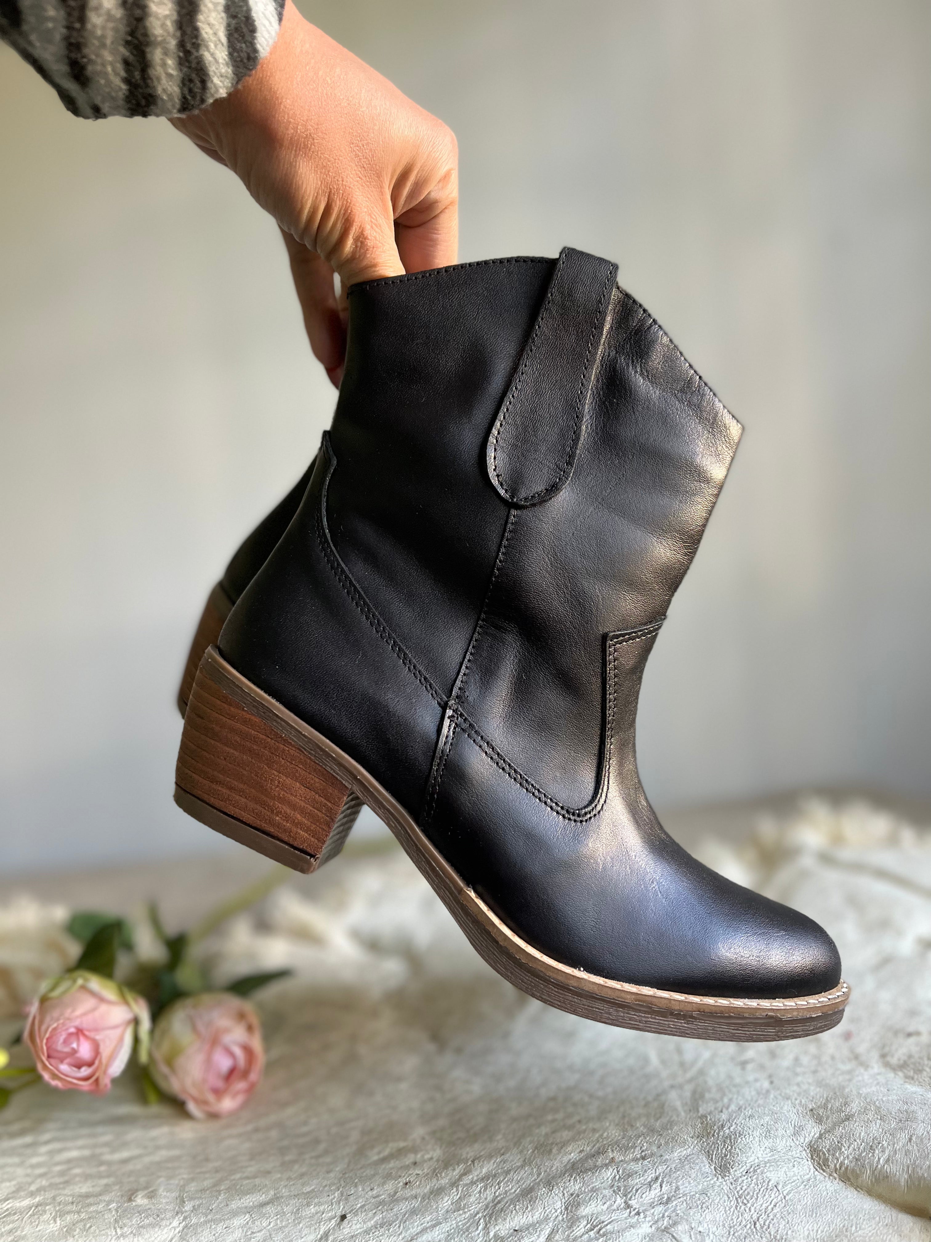 Botas tipo 2025 texanas mujer